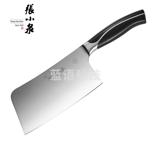 张小泉 刀具 剁骨刀 家用菜刀 锐志系列不锈钢菜刀斩骨刀W70037000