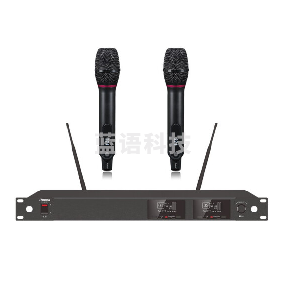 湖山  无线话筒DS-UA20 一拖二无线麦克风