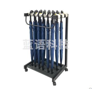 雨伞架便民挂伞架加固12头+12把23寸弯柄伞   货号：LJ