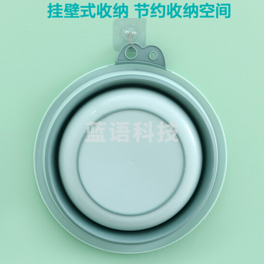 可洗脸盆 家用便携式学生宿舍洗衣盆塑料盆  直径约35cm   货号：YC