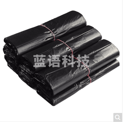 垃圾袋45*50cm（100个/把）黑色平口