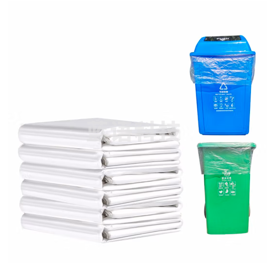 白色垃圾袋120cm*140cm透明塑料袋50只/包