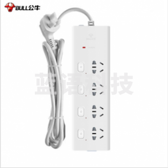 公牛(BULL)GN-H2043-3米线 插座接线板插排插线板拖线板三重防雷