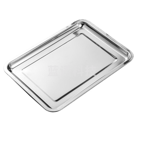 不锈钢长方形托盘 方盘 30*40cm