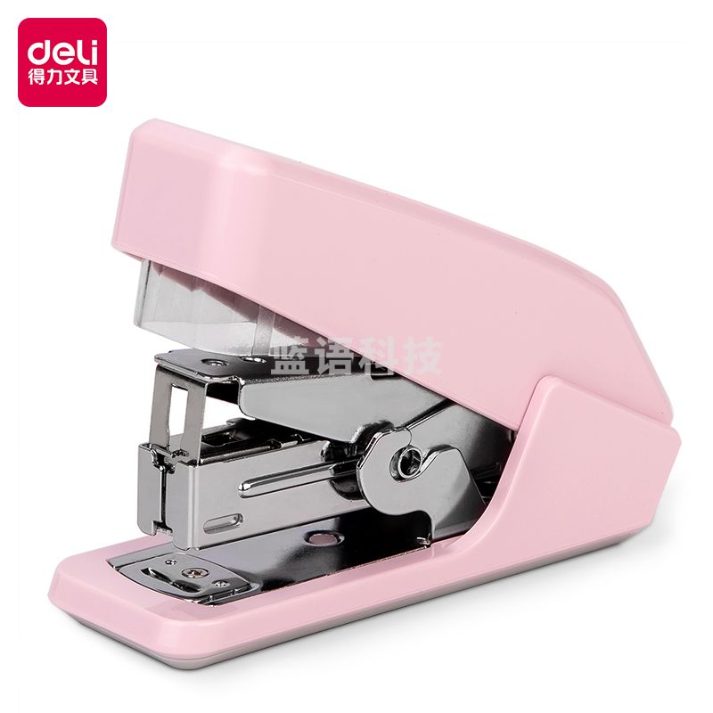 得力(deli) 0460省力订书机(浅红)