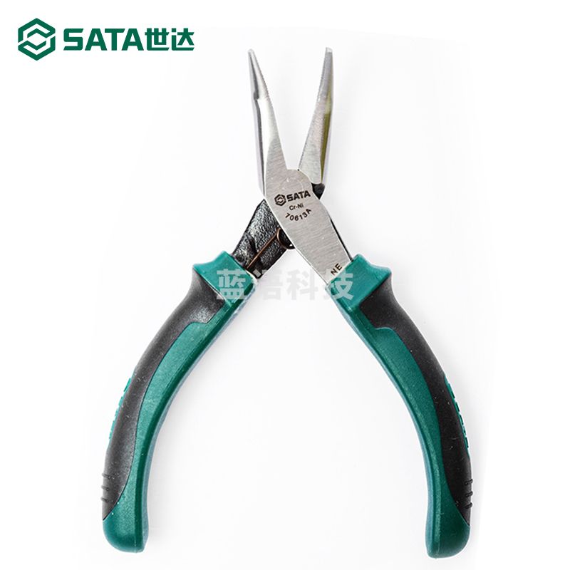 世达(SATA)70613A/省力型迷你弯嘴钳5.5"