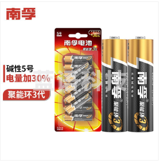 南孚(NANFU)5号电池 单节装 南孚5号电池   SHKJ000289