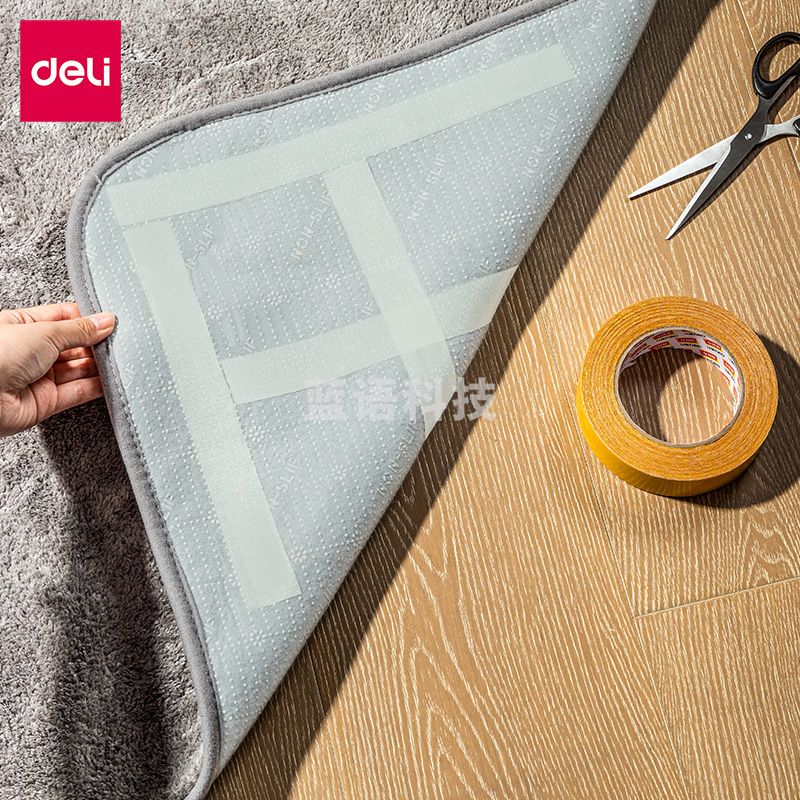 得力30803双面布基胶带30mm*20m*280μm(棕色)热缩(卷)