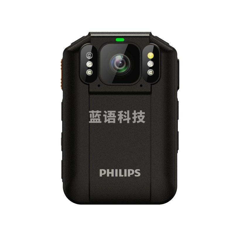飞利浦（PHILIPS）VTR-8410双摄语音控制执法记录仪高清夜视随身录像仪4G远程实时回传 64G