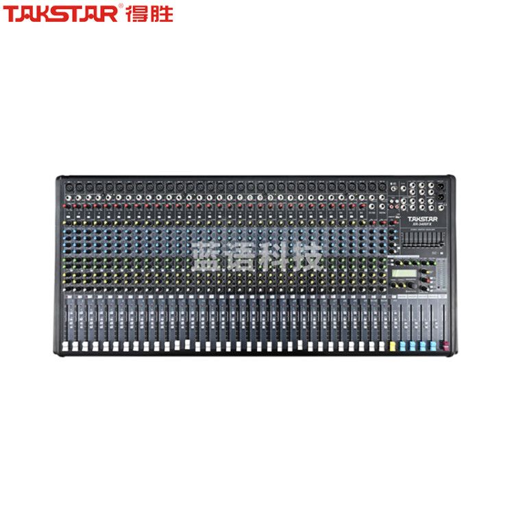 得胜(TAKSTAR)XR-3400FX 34路模拟调音台 用于商业演出大型集会户外等场合