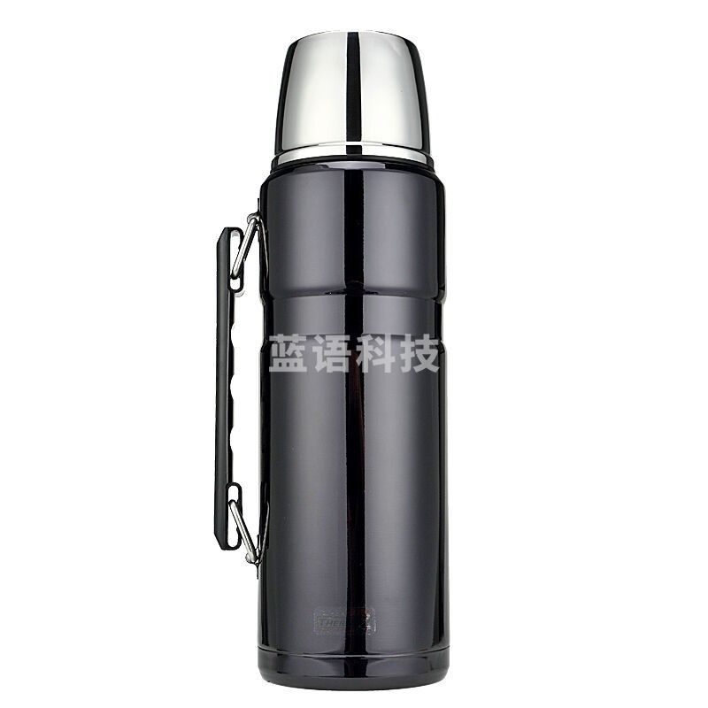 膳魔师（THERMOS） 保温瓶大容量不锈钢真空户外旅行商务便携车载水瓶SK-2010/2020 蓝色 1.2L