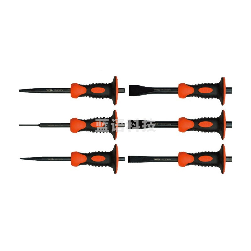 易尔拓 双色柄冲凿组套 YT-4710