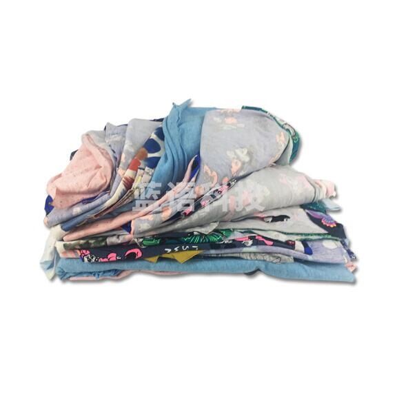 工业抹布  吸油棉布 碎布头 碎抹布 花大片 25Kg/包