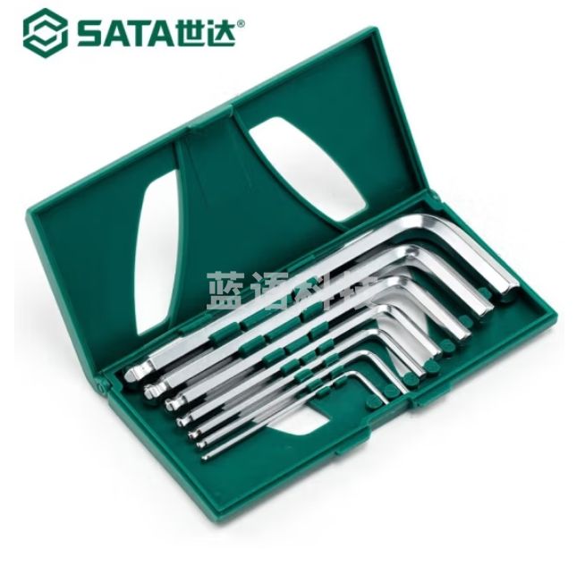 世达  09125	7件球头内六角扳手组套