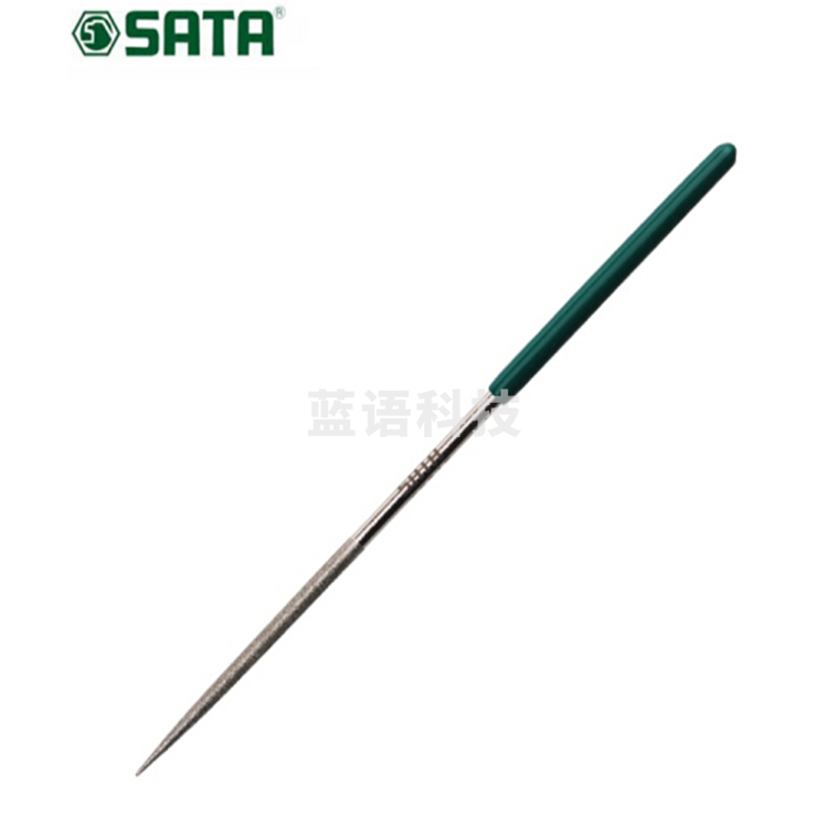 世达（SATA)   03815	金刚石尖头圆锉3x140MM