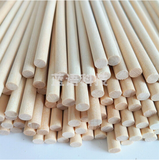 实木桐木小木棒  圆木  φ6mm 长 50cm  10根/组