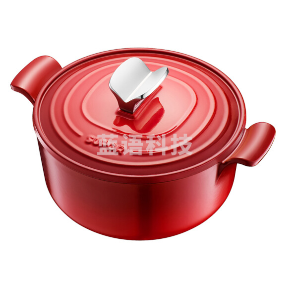 苏泊尔 FLT22A1 珐琅经典圆形炖锅 樱桃红