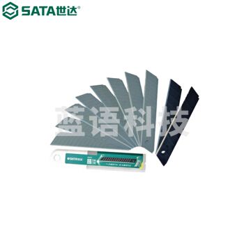 世达（SATA）美工刀刀片25x125MM   93438   10片/套