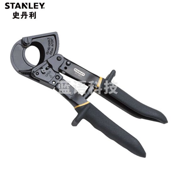史丹利（Stanley）棘轮电缆剪刀 手动电线电缆剪线钳断线钳 240平方（外径36mm）84-861-22  货号：ZF