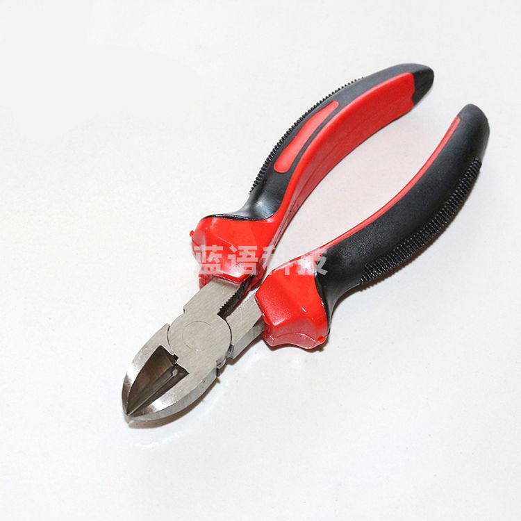 巨联 160MM 美式镍铁斜嘴钳偏口钳斜咀钳
