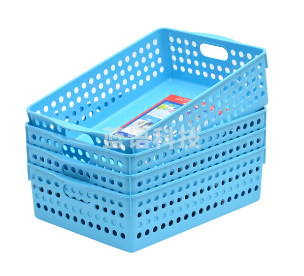 蓝色SWB-5215塑料收纳框大号