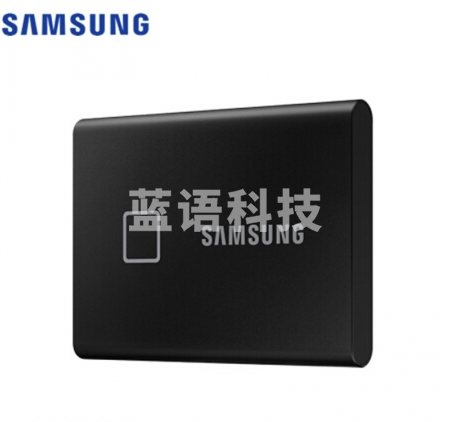三星 T7 Touch移动固态硬盘 指纹识别加密便携PSSD T7 500G黑 MU-PC500K PJ.822