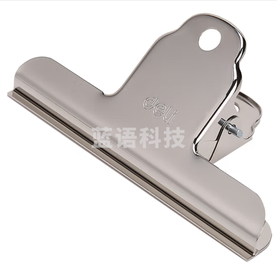 得力9532 山形铁票夹102mm(只)