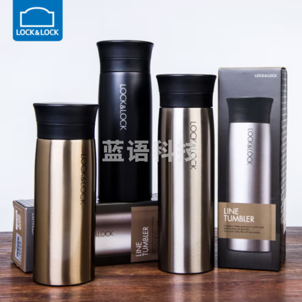 乐扣乐扣LHC4122 304不锈钢保温杯 真空防滑水杯320ml 颜色备注