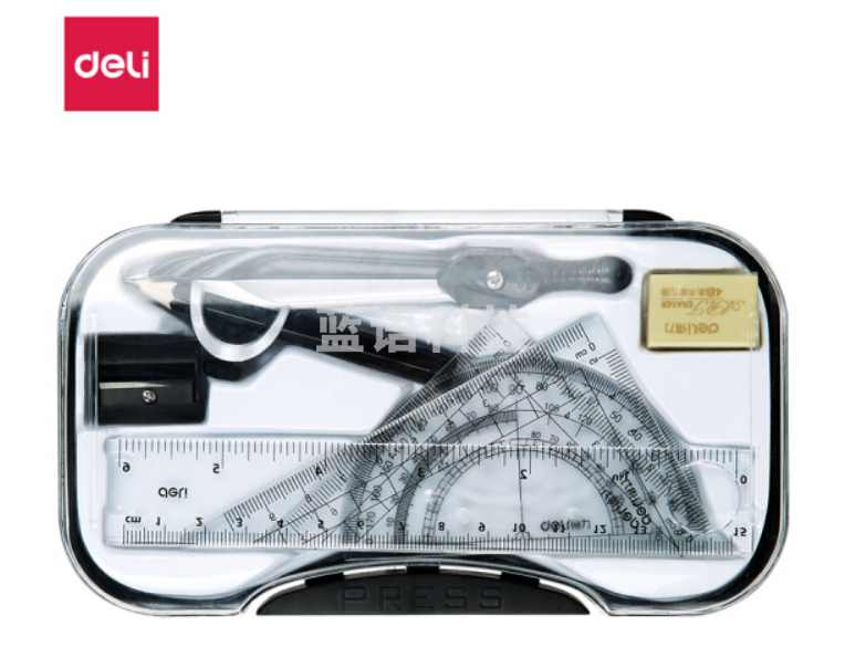 得力72151圆规套装(银)