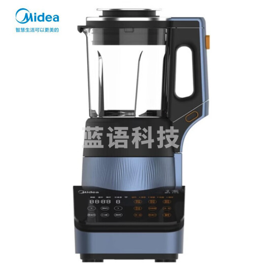 美的(Midea)破壁机家用自动清洗大火力加热可拆刀盘料理机豆浆机绞肉机榨汁机智能家电BL1858A