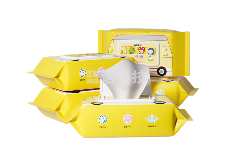 青蛙王子 婴儿湿巾 儿童手口柔湿巾 80抽*5包装7662232