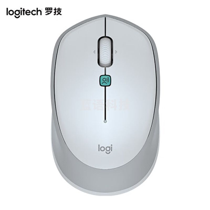 罗技(Logitech) M380 语音无线办公鼠标 太空银