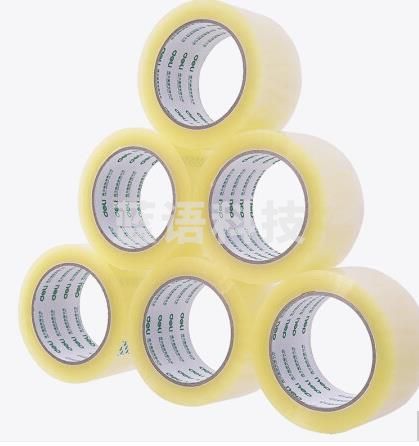 得力30199印刷封箱胶带45mm*100y*45um(6卷/筒)