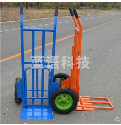 两轮手推车搬运车老虎车小推车载重王手拉车
