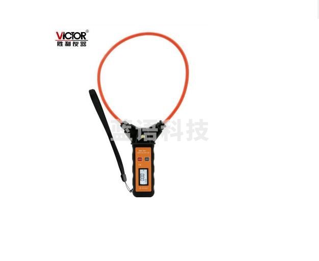 柔性线圈泄漏电流钳表 电流表 漏电检测 钳形数字万用表 大钳形电流表 VC690