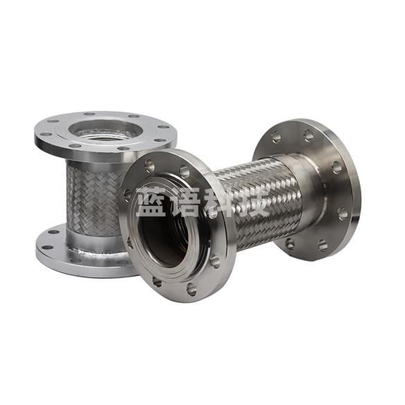 软连接/金属软管/法兰式不锈钢波纹管DN90mm  （长度810、820、840mm下单请备注）