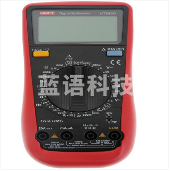 优利（UNI-T) 德数显式万用表 UT890D
