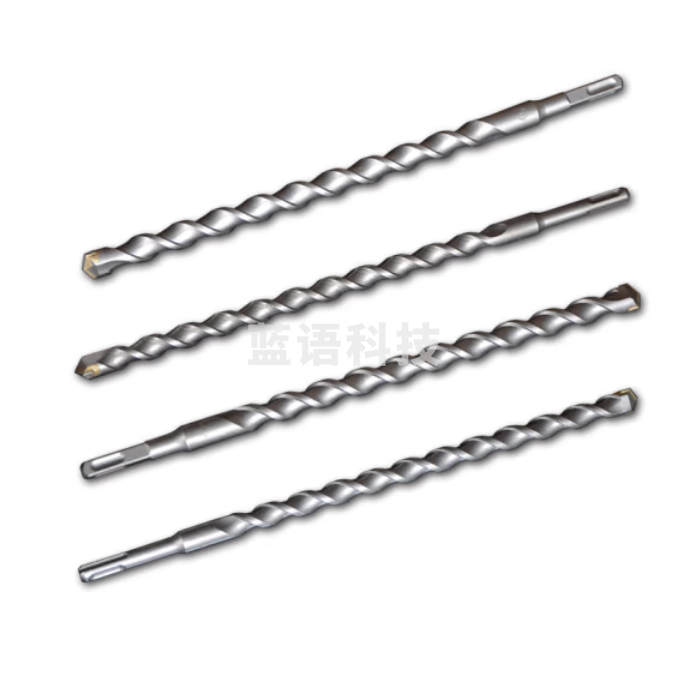 大地 25x350 方四坑电锤钻头/方柄四坑合金钻头