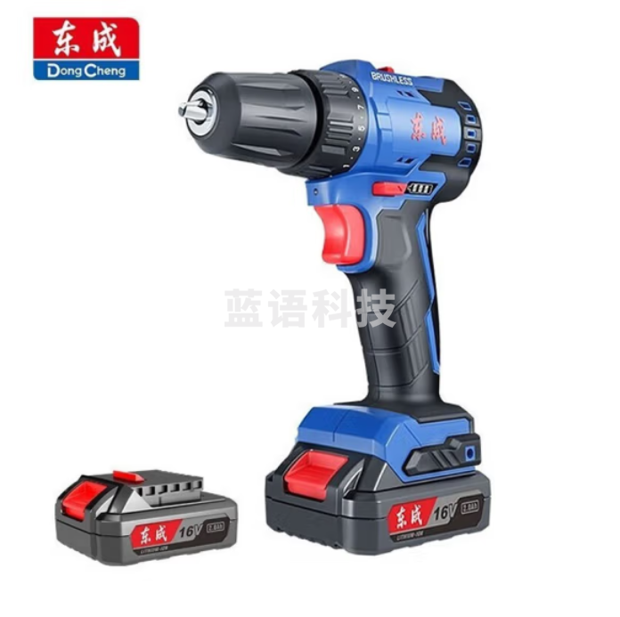 东成 DCJZ24-10E 充电式无刷起子电钻 双电款 多功能手电钻正反调速锂电钻