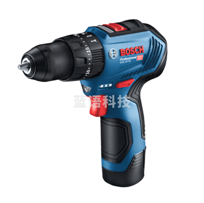 博世 GSB 12V-30 双电版 充电式无刷冲击钻电动螺丝刀手电钻 锂电12V