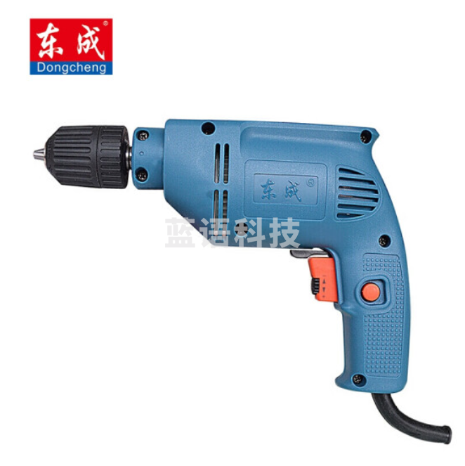 东成 手电钻/手枪钻 J1Z-FF-10A自锁卡头(300W)正反转可调速电动螺丝刀