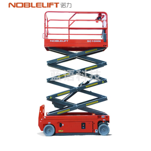 诺力（NOBLIFT）SC10H 升高8米 全自动高空平台液压驱动剪叉式升降机  小型高空平台登高车作业车