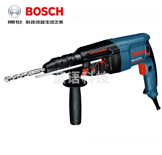 博世(Bosch)GBH2-26DFR三功能电锤800瓦功率26MM四坑锤钻