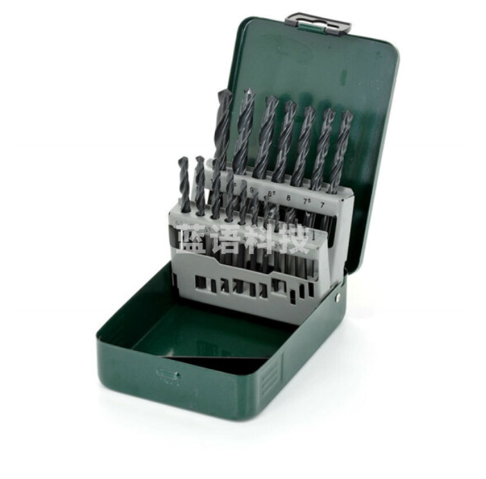 博世  HSS-R麻花钻 套钻 19只装  高速钢钻头套装