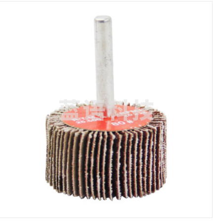 巨联（JULIAN）  40mm（80#）  百叶磨头带柄叶轮砂布磨头