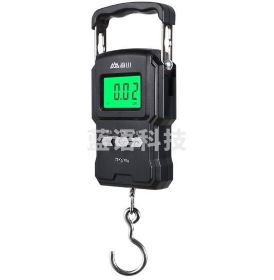 香山  手提秤便携式电子秤弹簧秤高精度75kg