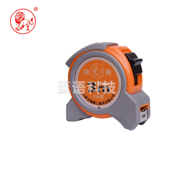 雄狮 3米盒尺 3M钢卷尺 公制盒尺尺子