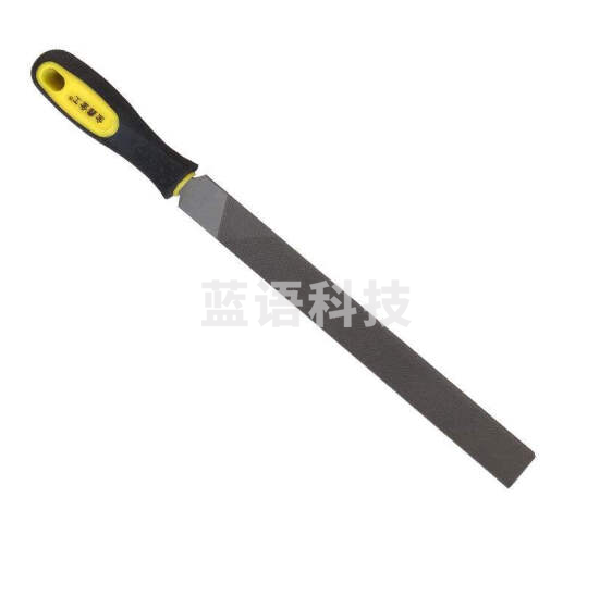 上海沪工 6寸  细齿 平板锉  带锉把