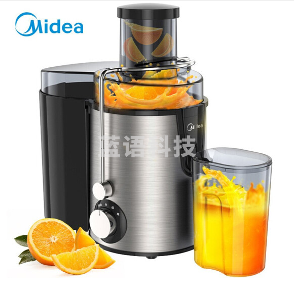 美的（midea） 家用榨汁机全自动多功能电动果汁机 【双段压榨】仿石磨易清洗 WJE2802D