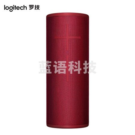罗技(Logitech) UE MEGABOOM IPX7级防水设计 无线蓝牙大尺寸便携音箱 三代 盛夏红-CC32775